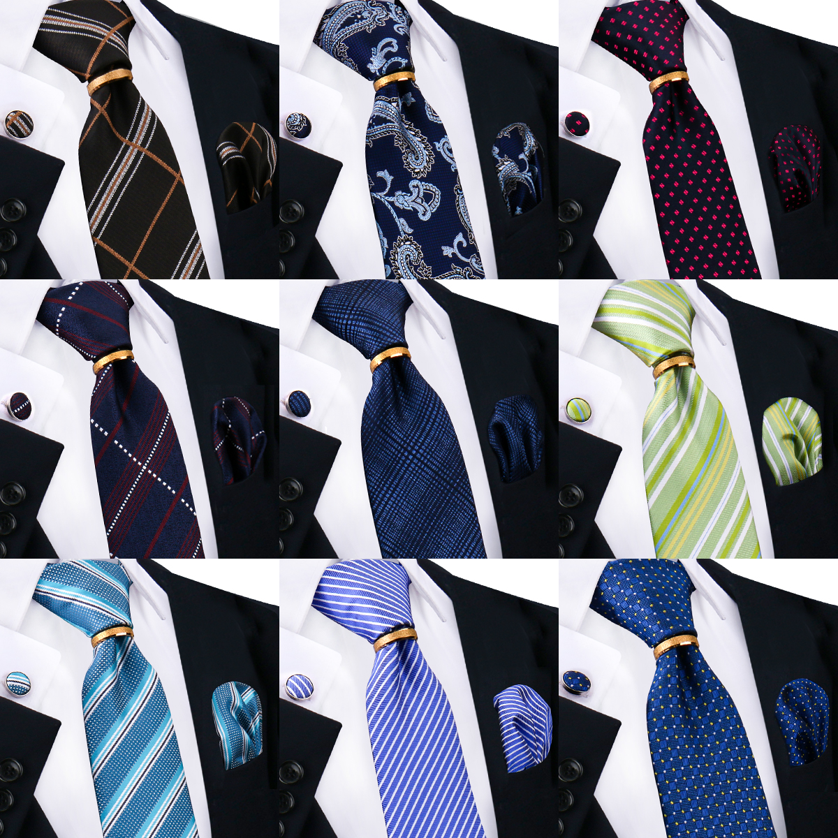 Men'S Accessories Gift Set Branded - Elegant Luxury Brand Gift For Men