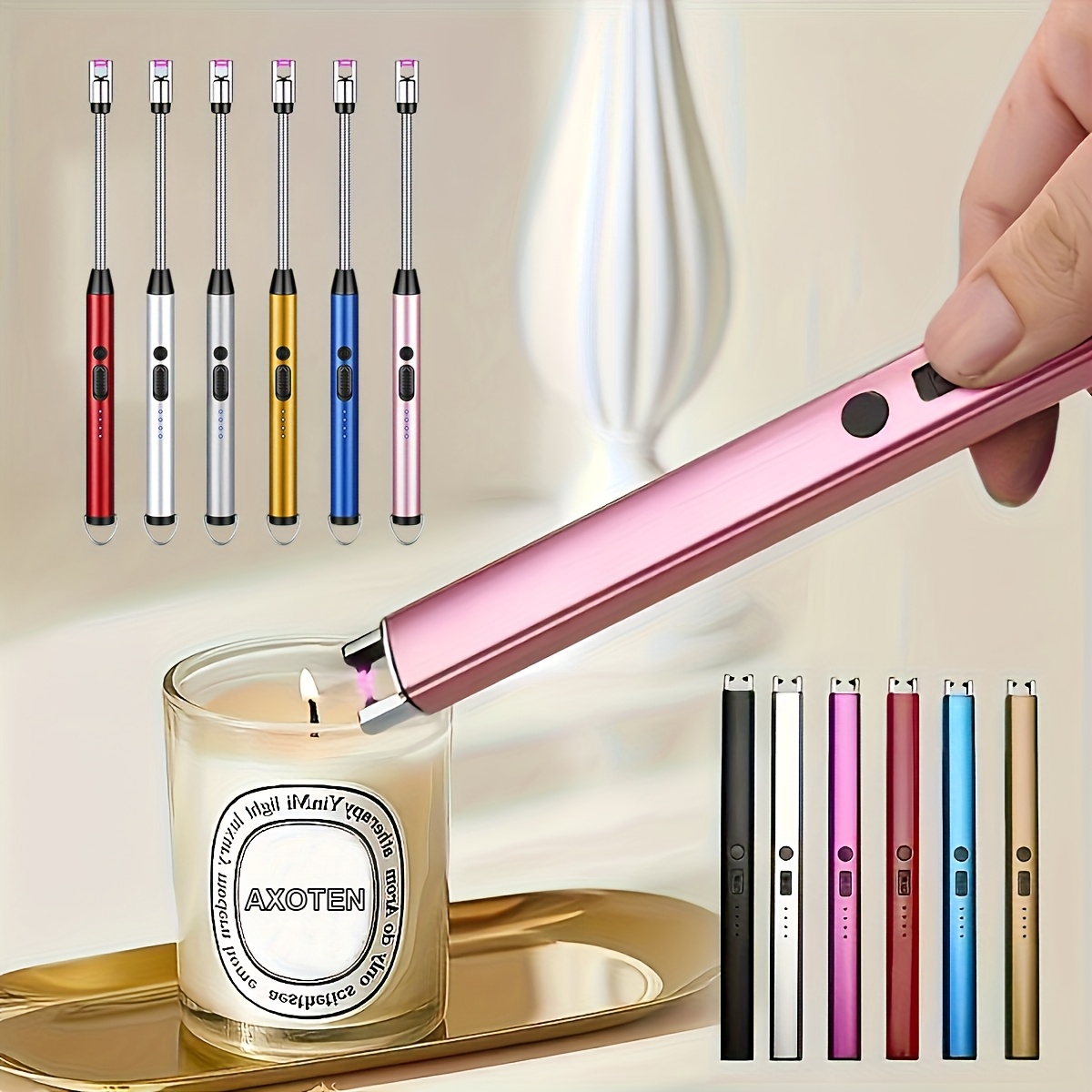 Lighter Windproof - 1pc Windproof Flameless Electric Lighter, Smart