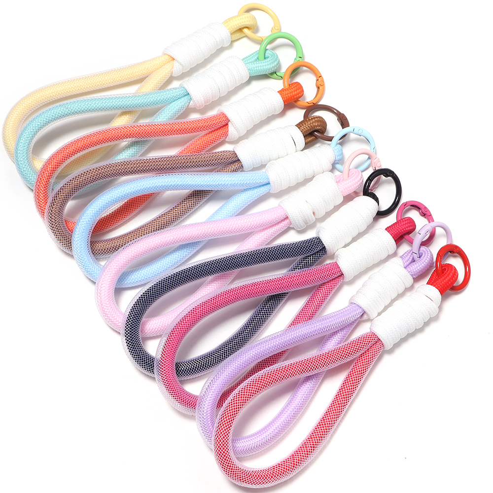 Men'S Accessories Rings - 2pcs Hand Woven Keychain For Mobile