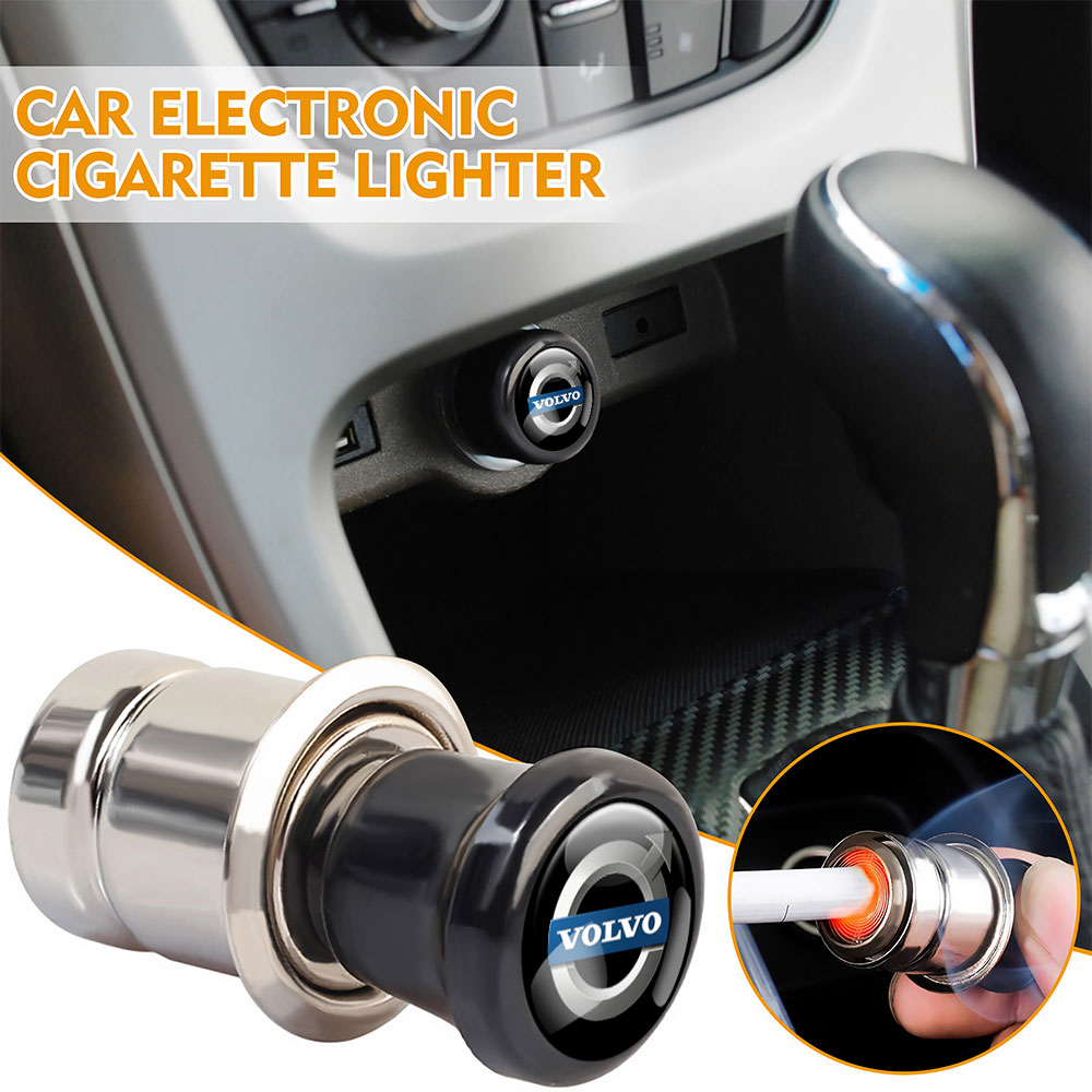 Lighter Windproof - 12V Metal Car Windproof Flameless Cigarette