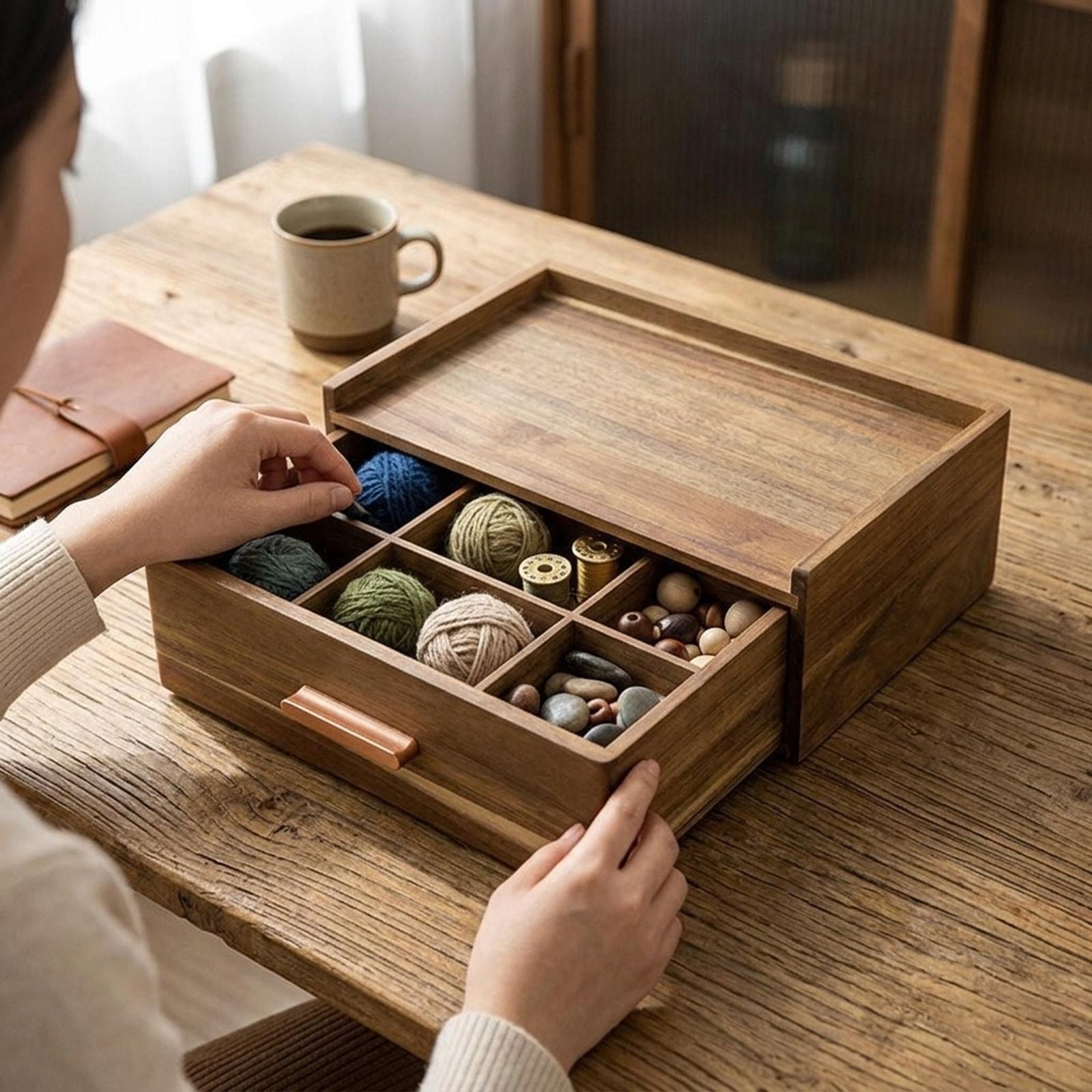 Wood Tea Bag Organizer Tea Sta - Men Accessories Drawer review and price