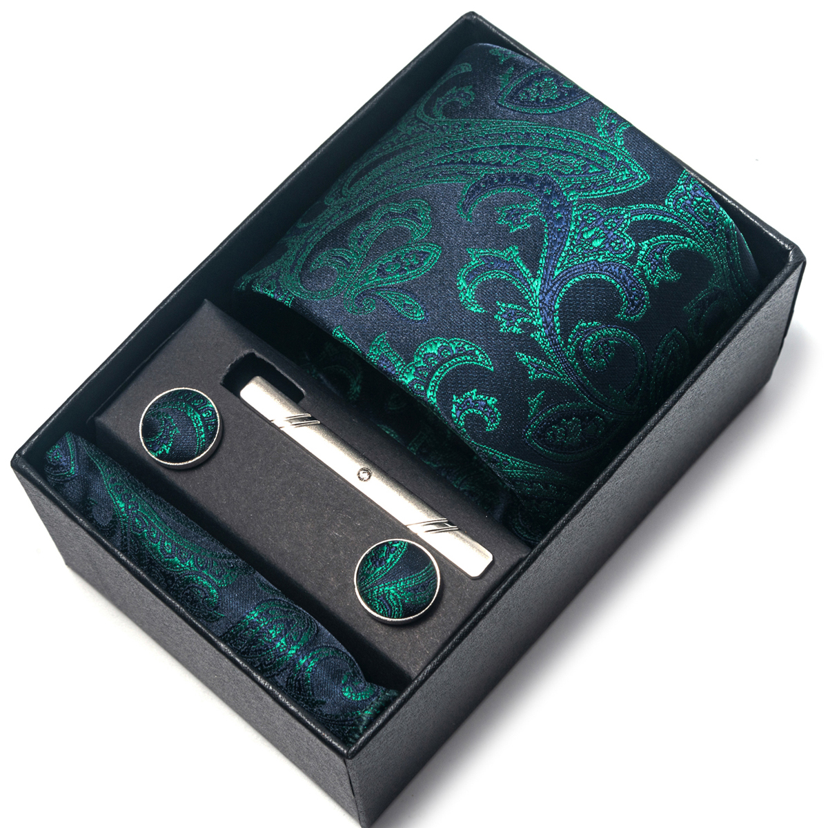 Brand Silk Tie Men Wedding Gif - Men'S Accessories Gift Set Branded review and price