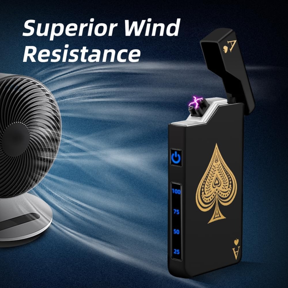 Dual Arc Plasma Lighter, Recha - Lighter Windproof review and price