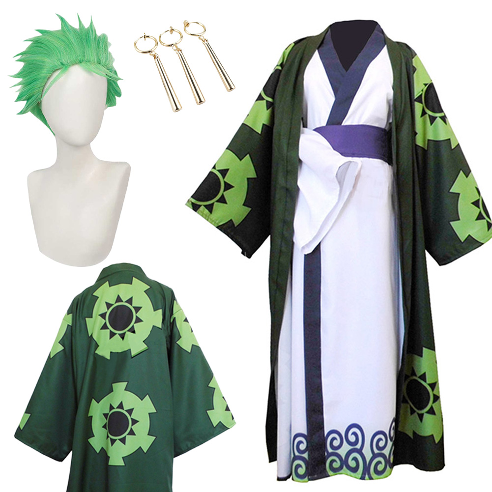 Wano Country Roronoa Of Zoro C - Men'S Kimono Accessories review and price