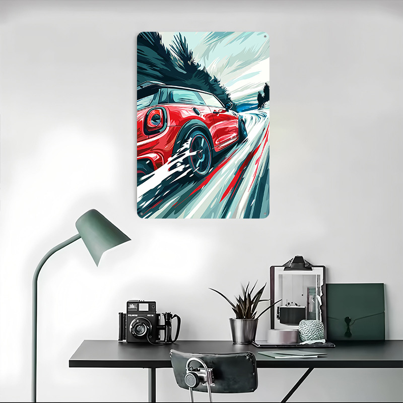 Red UK Car Cooper Racing Metal - Men'S Accessories Uk review and price