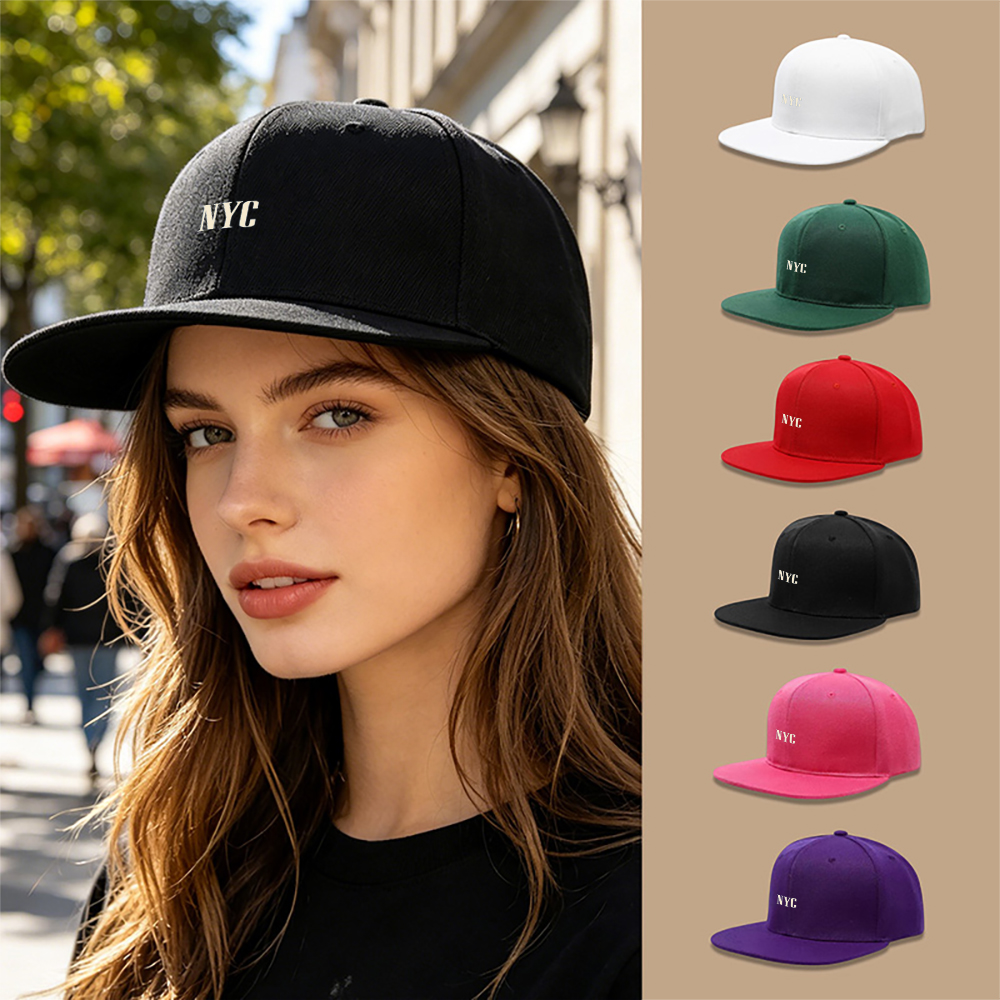 1PC NYC Embroidered Flat Brim  - Men'S Accessories Nyc review and price