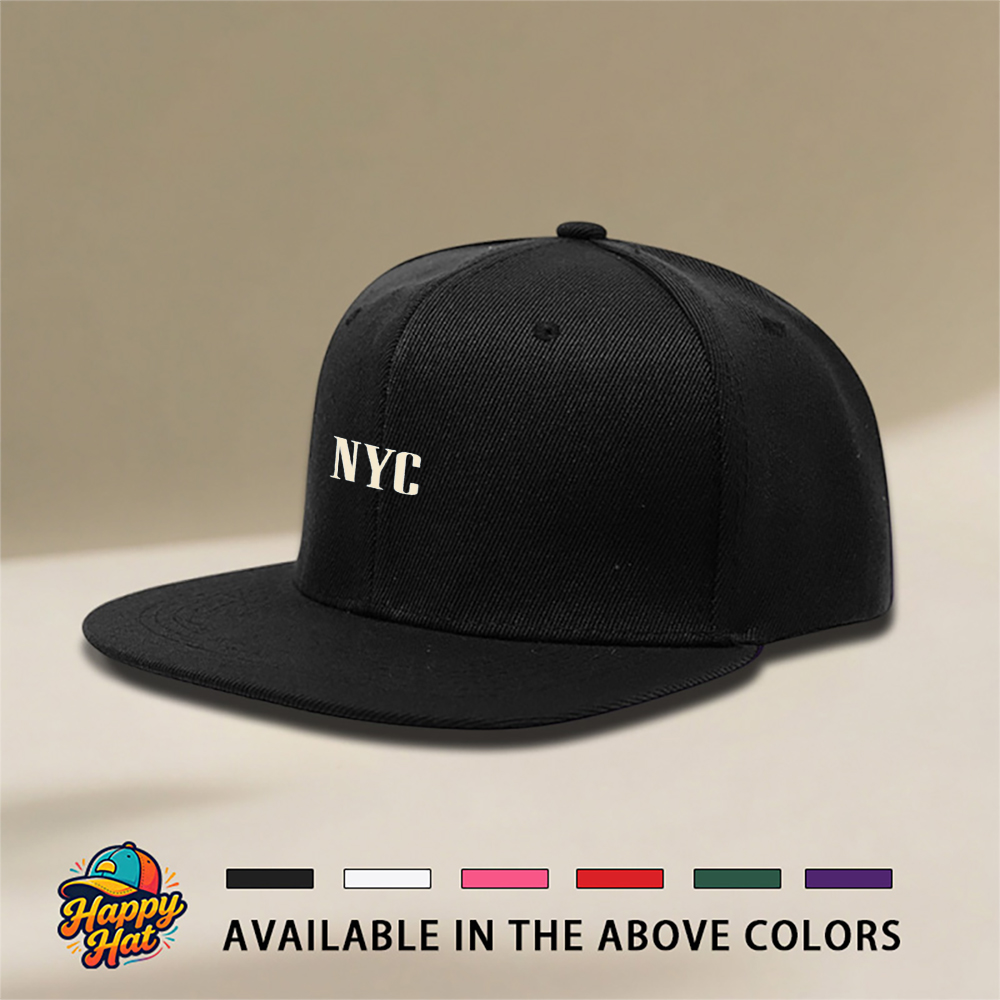 1PC NYC Embroidered Flat Brim  - Men'S Accessories Nyc review and price