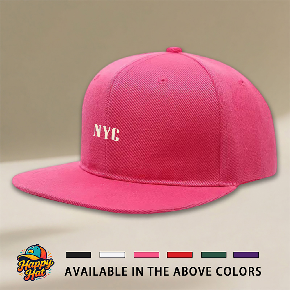 1PC NYC Embroidered Flat Brim  - Men'S Accessories Nyc review and price