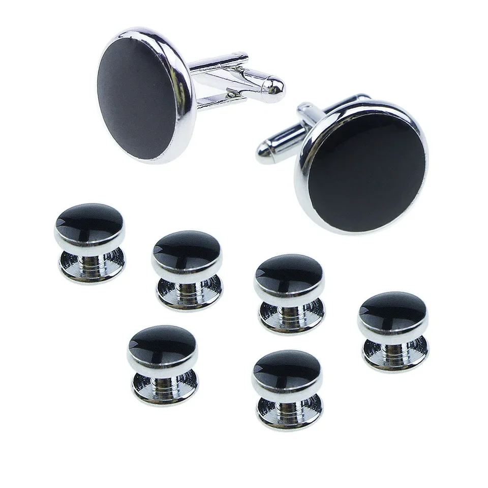 8PCS Elegant Copper Shell Cuff - Men'S Suit Accessories review and price