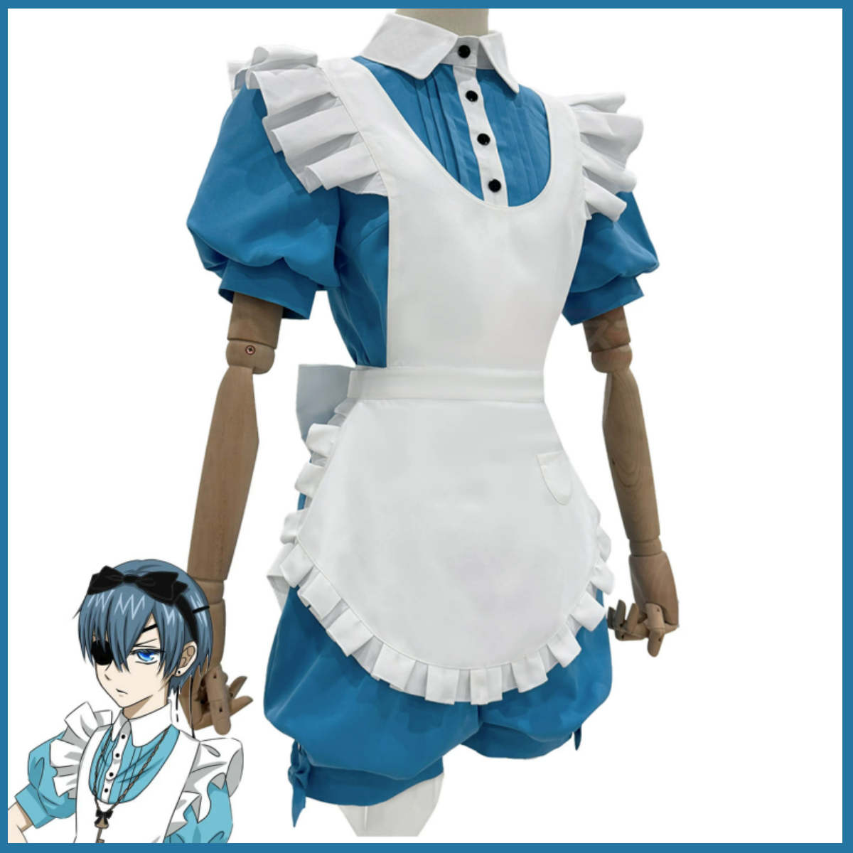 Anime Ciel Phantomhive Smile C - Men'S Suit Accessories review and price